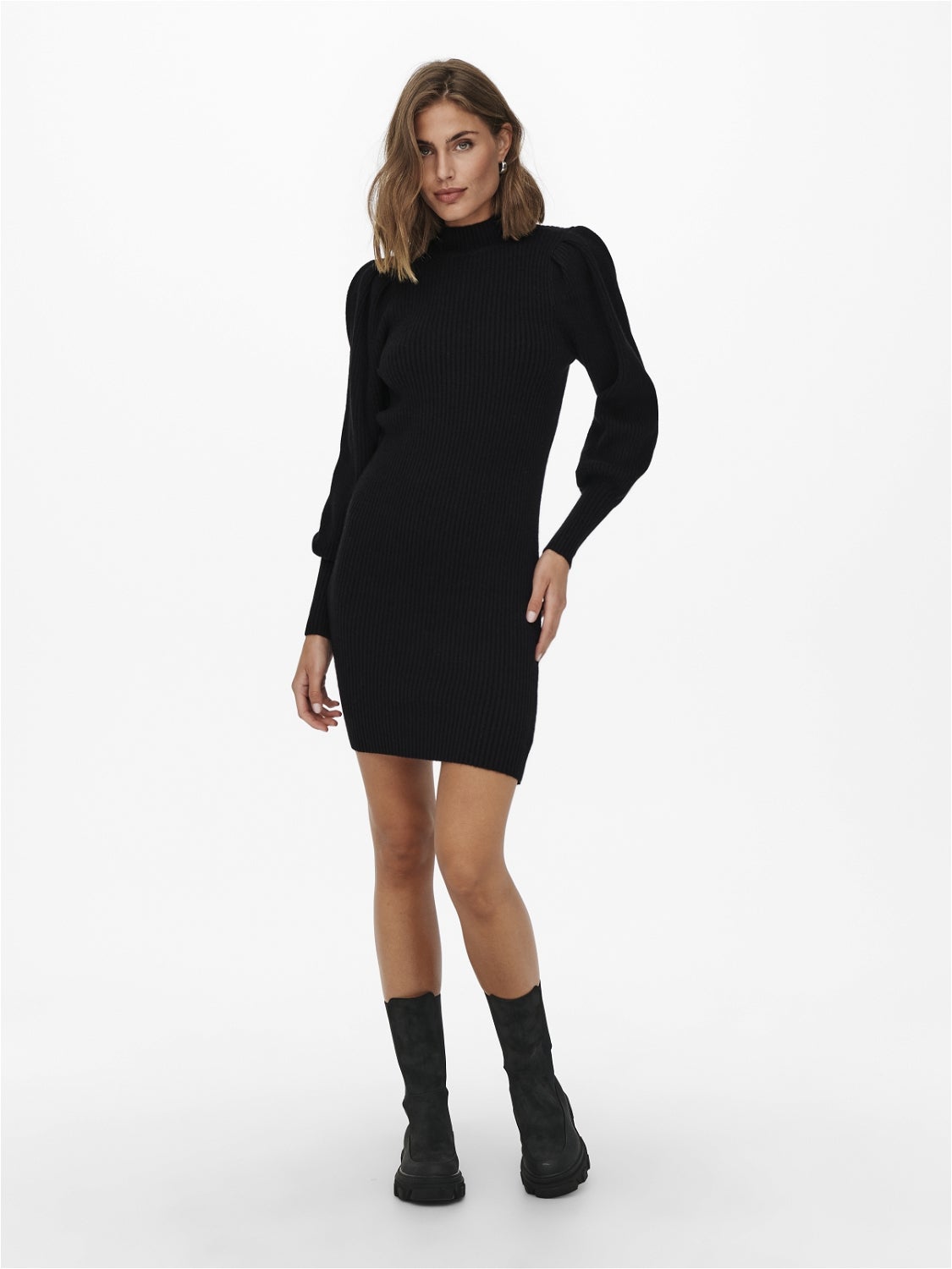 ONLKATIA Langes Kleid Black