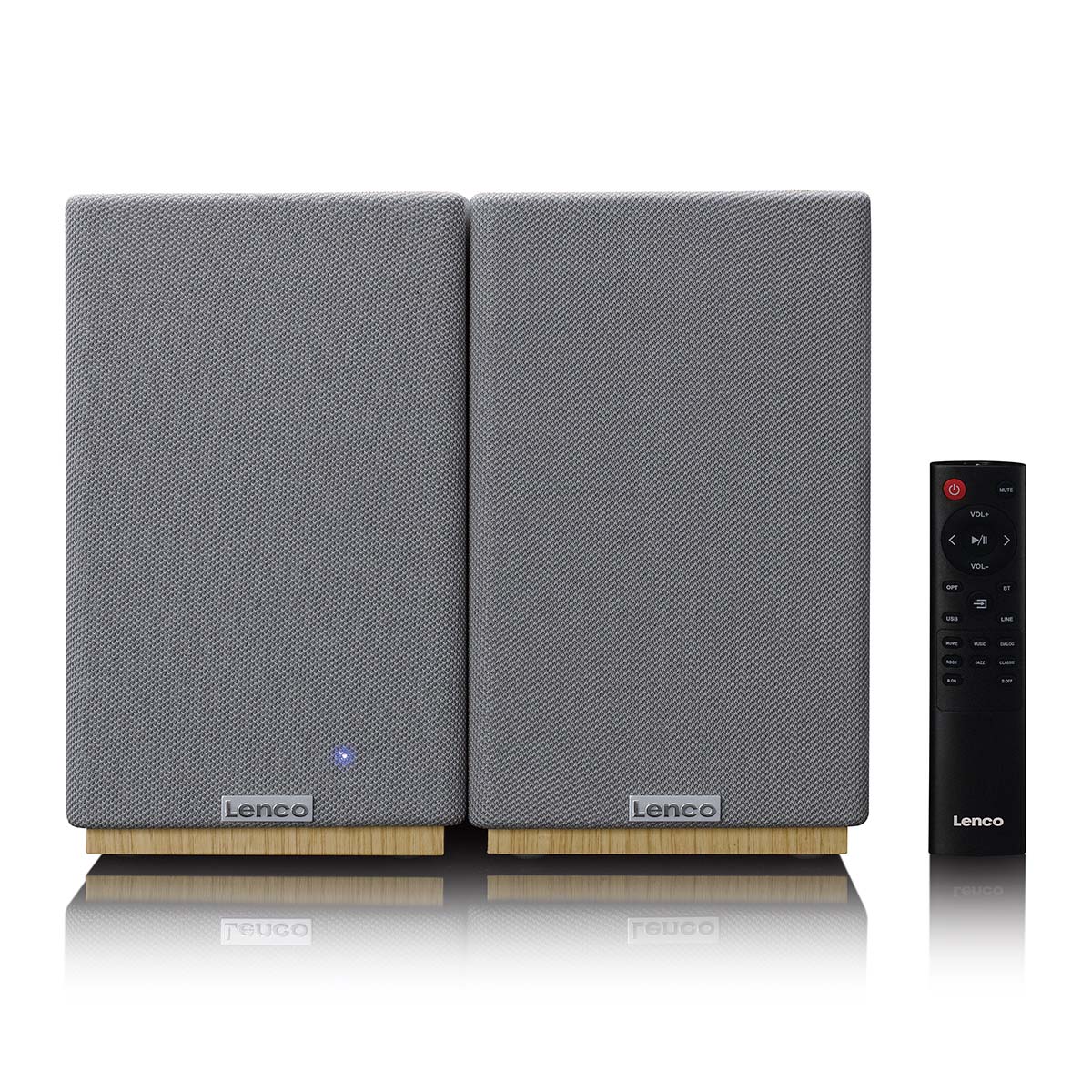 Lenco SPB-241WDGY Bluetooth-Speaker - Grey