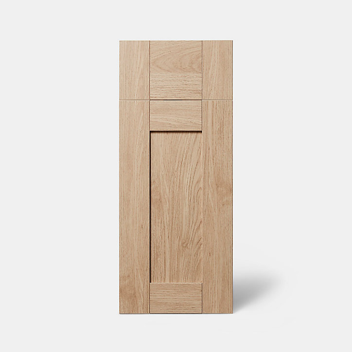 Façade de cuisine 1 porte et 1 tiroir Alpinia décor chêne l. 30 cm x H. 72 cm GoodHome
