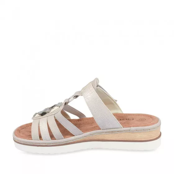 Mules GRIS NEOSOFT FEMME