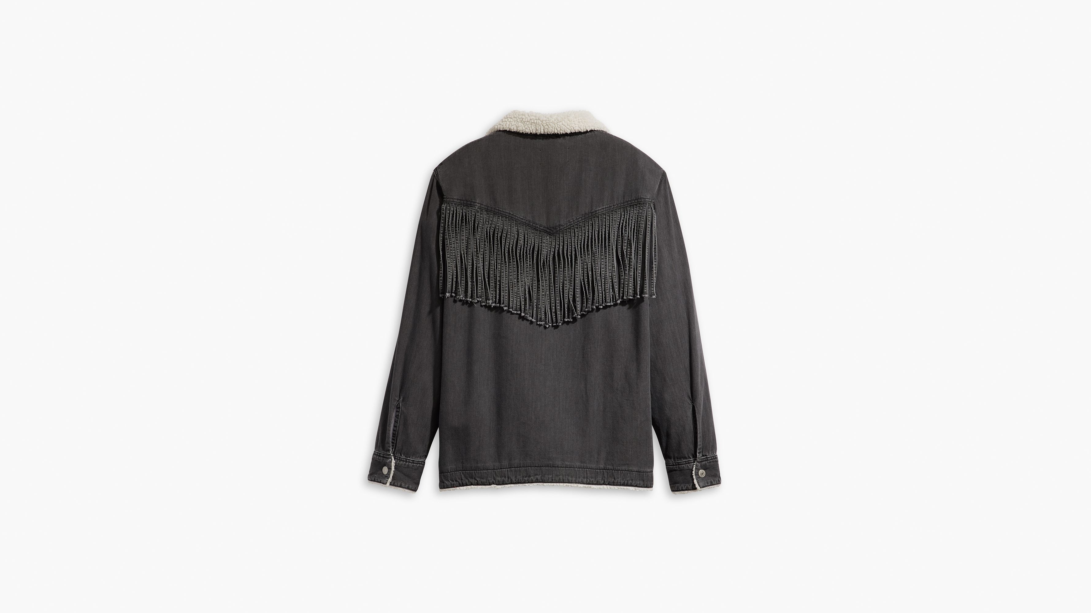 Chemise Western Cowboy Levi's® x Denim Tears - Worn-in Black - Bleu