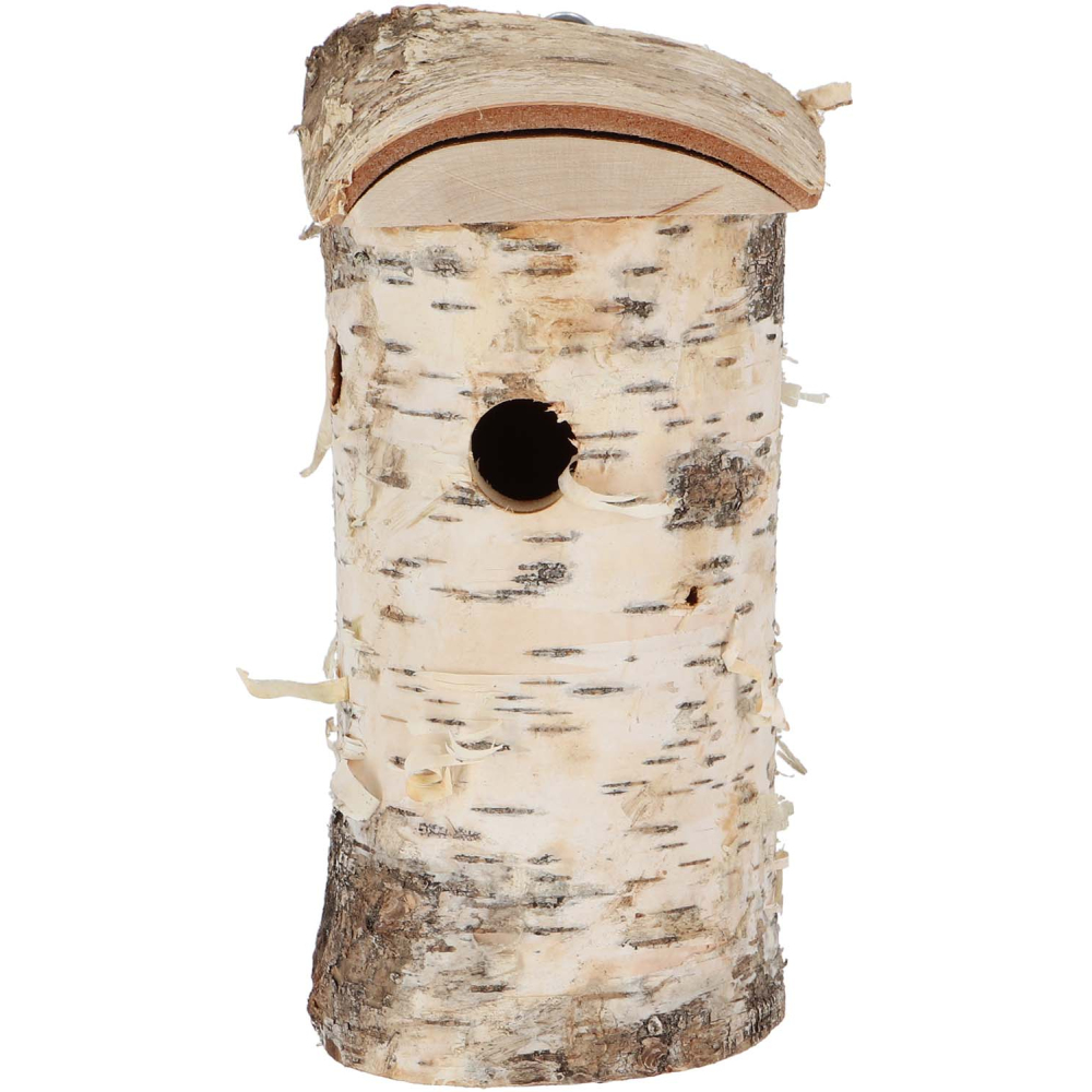 Nichoir pour mésange bleue en bois de bouleau