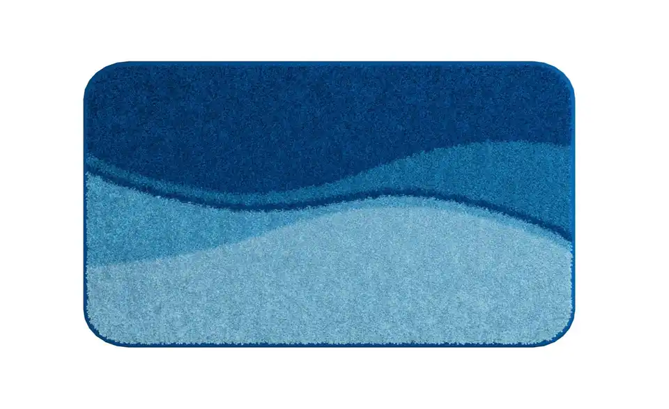 Grund Badematte Blau 65x115 cm
