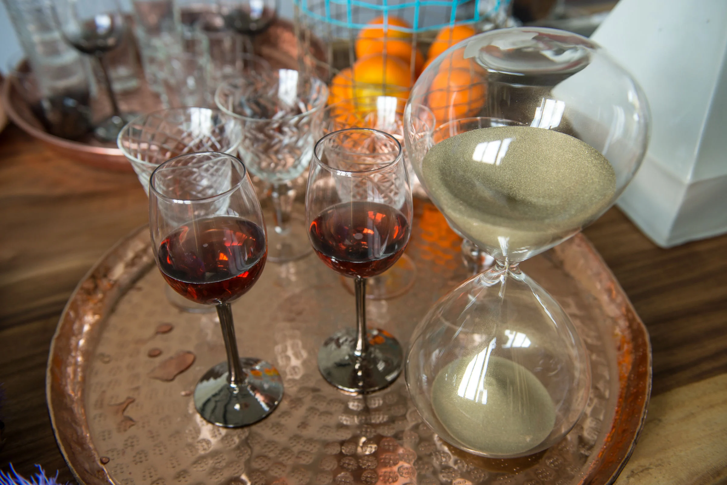 BALL MEDIUM - Sablier verre | Vert