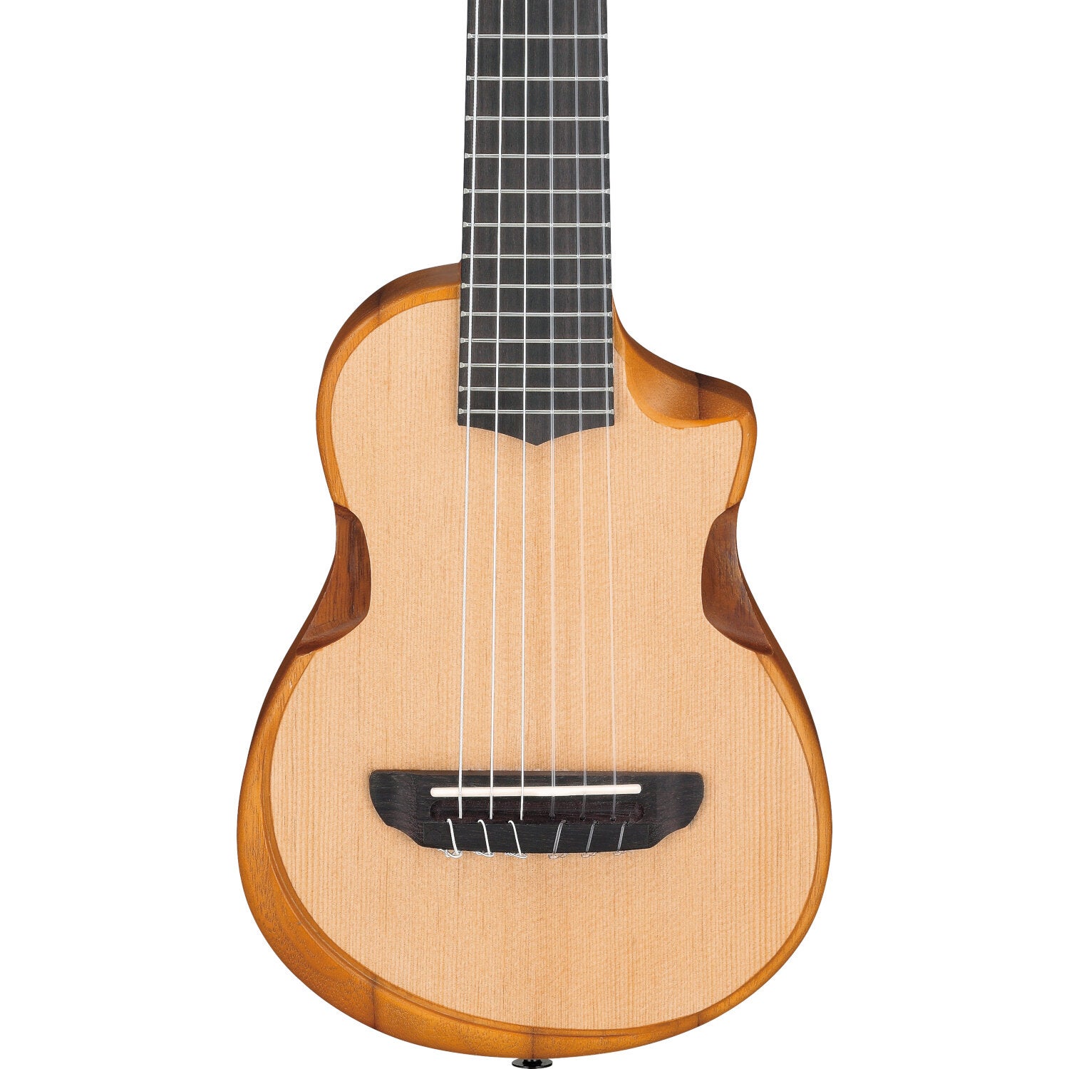 Ibanez AUP10N Open Pore Natural guitalele / piccolo gitaar met gigbag