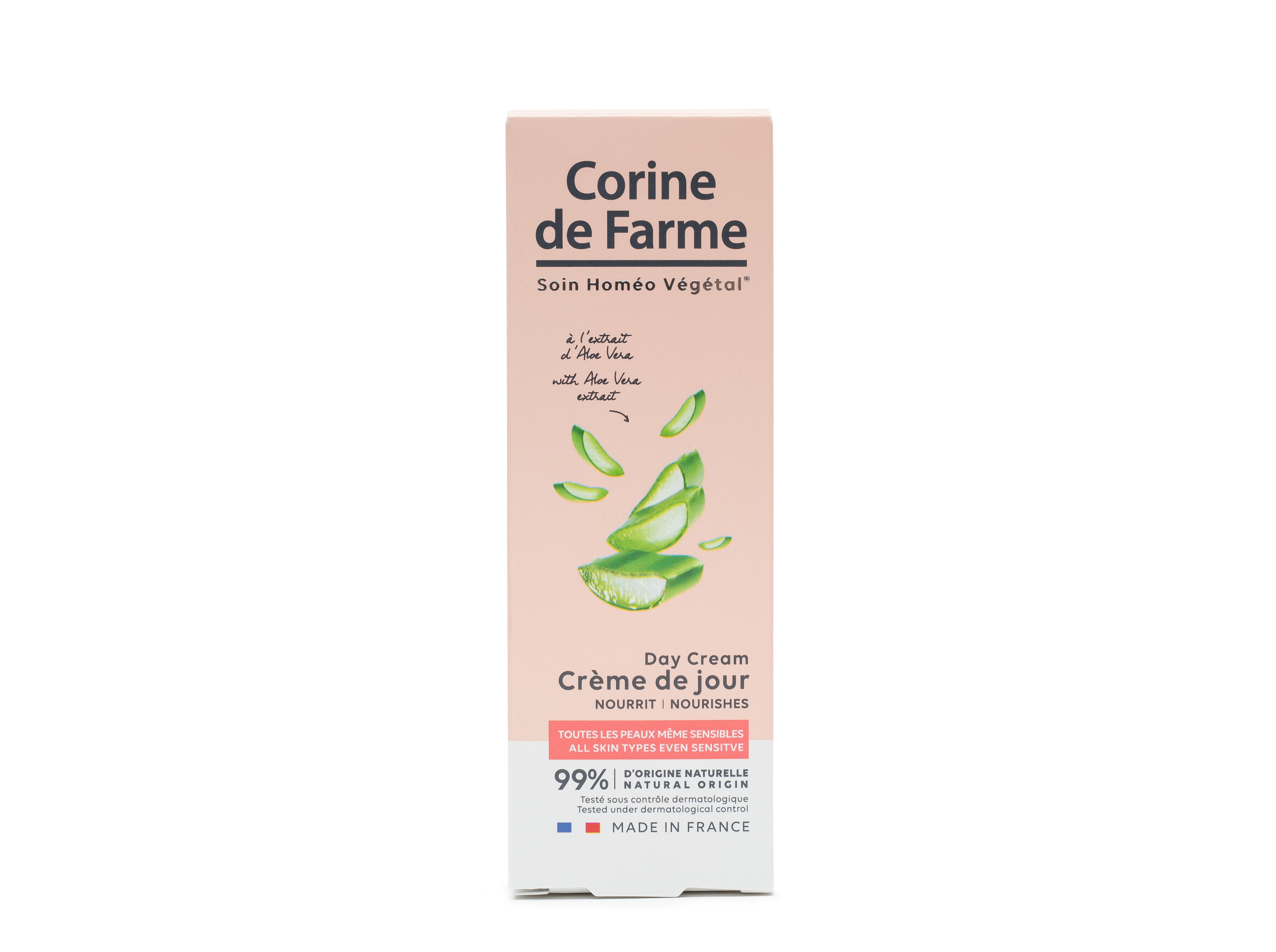 CREME DE DIA CORINE DE FARME EXTRATO DE ALOÉ VERA 50ML