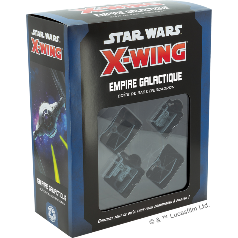 Star Wars x-wing - Empire galactique - Boîte de base d'escadron