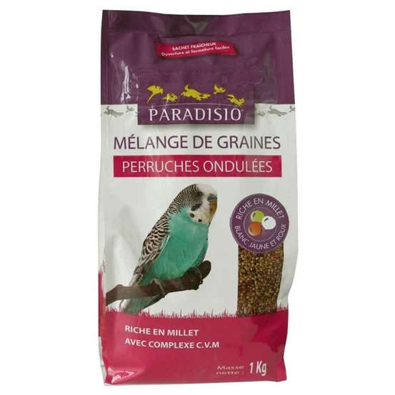 Mélange de graines pour perruches ondulées - 1 kg