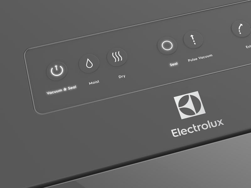 Electrolux Vakuumiergerät Explore E6 VS1-6AG Dunkelgrau Vakuumierer mit Schlauchverbindung und Beutelrolle