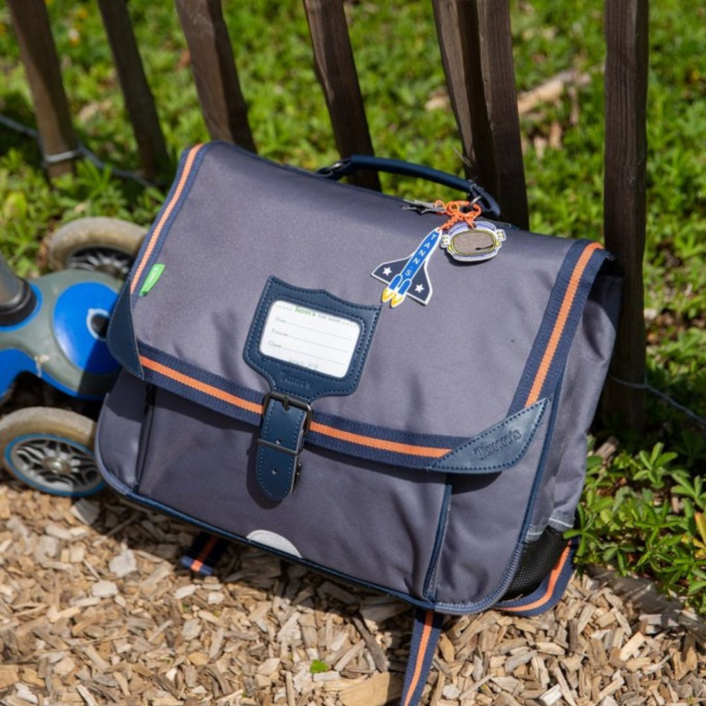 Cartable Thomas gris