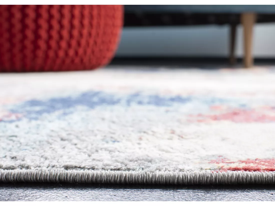 Tapis Grey & Red 201 X 201 cm - Danni