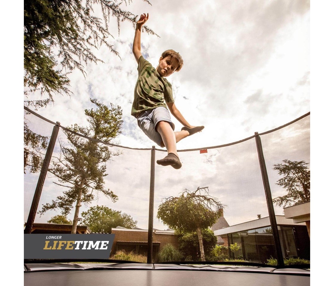 BERG - Favorit 430 Trampolin +ComfortSikkerhedsnet - Sort