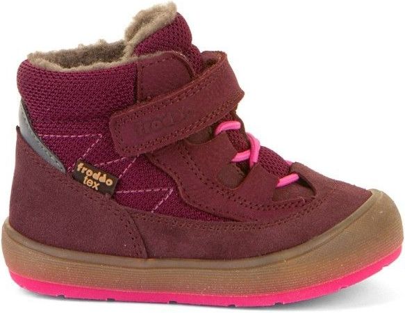 Froddo Kids Ollie Lumi Tex Wool Winterschoenen (Kinderen |rood |waterdicht)