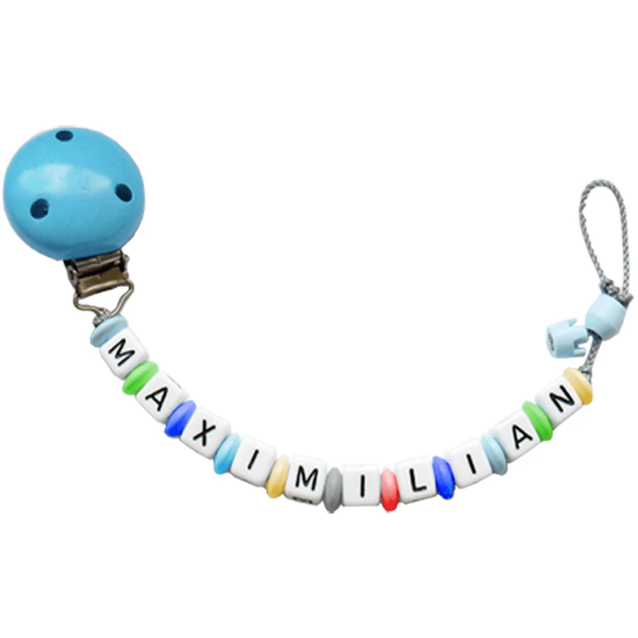 Schnullireich Geschenkset mit Namen Bestseller Junge (6-18 Mon) Blau