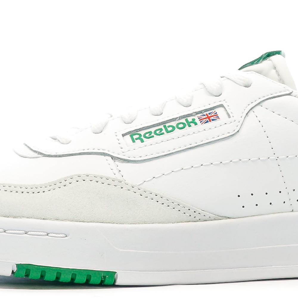 Reebok Baskets Blanche/Verte Homme Reebok Court Peak
