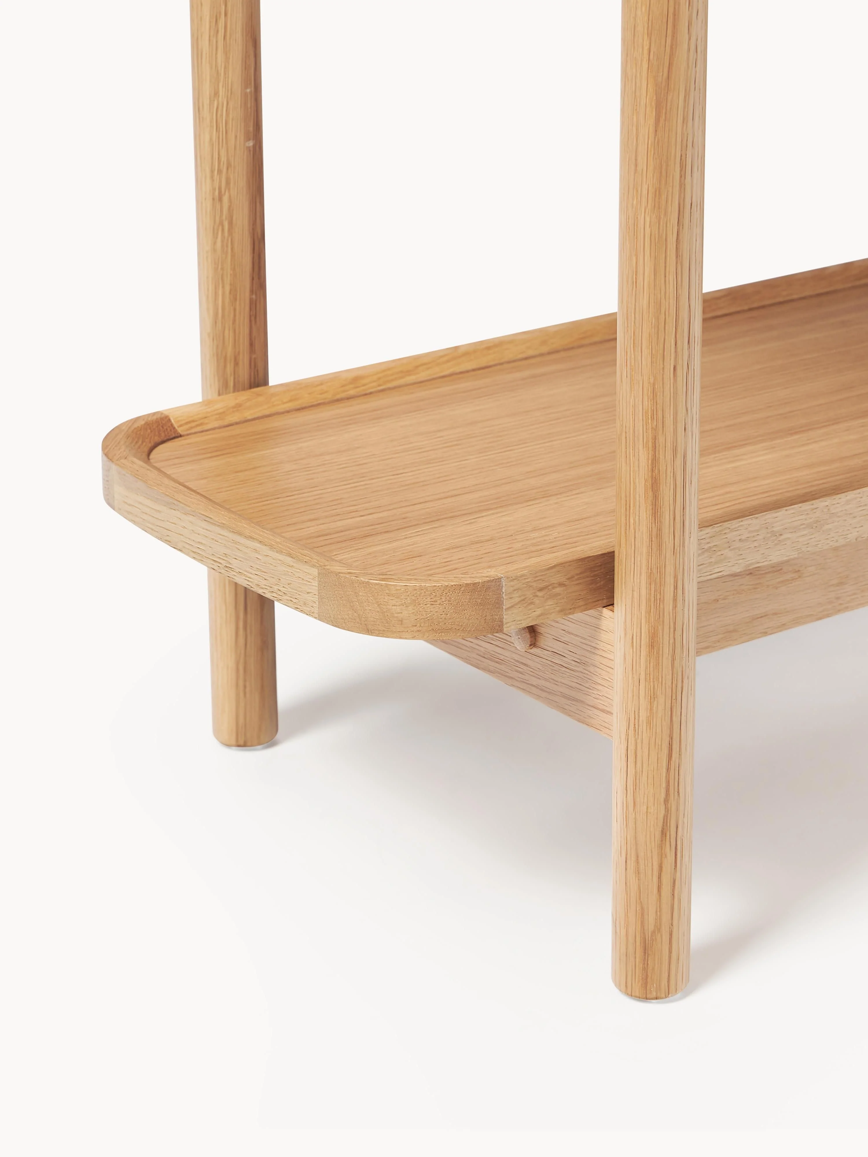 Lage houten wandkast Libby
