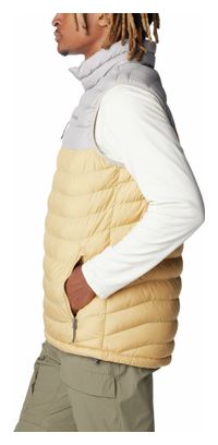 Doudoune Sans Manches Columbia Powder Lite Beige/Gris