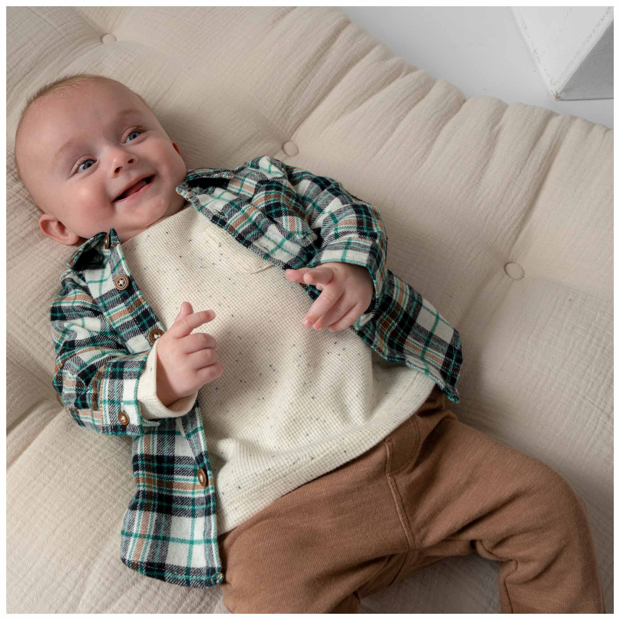 Prénatal baby broek  effen rood