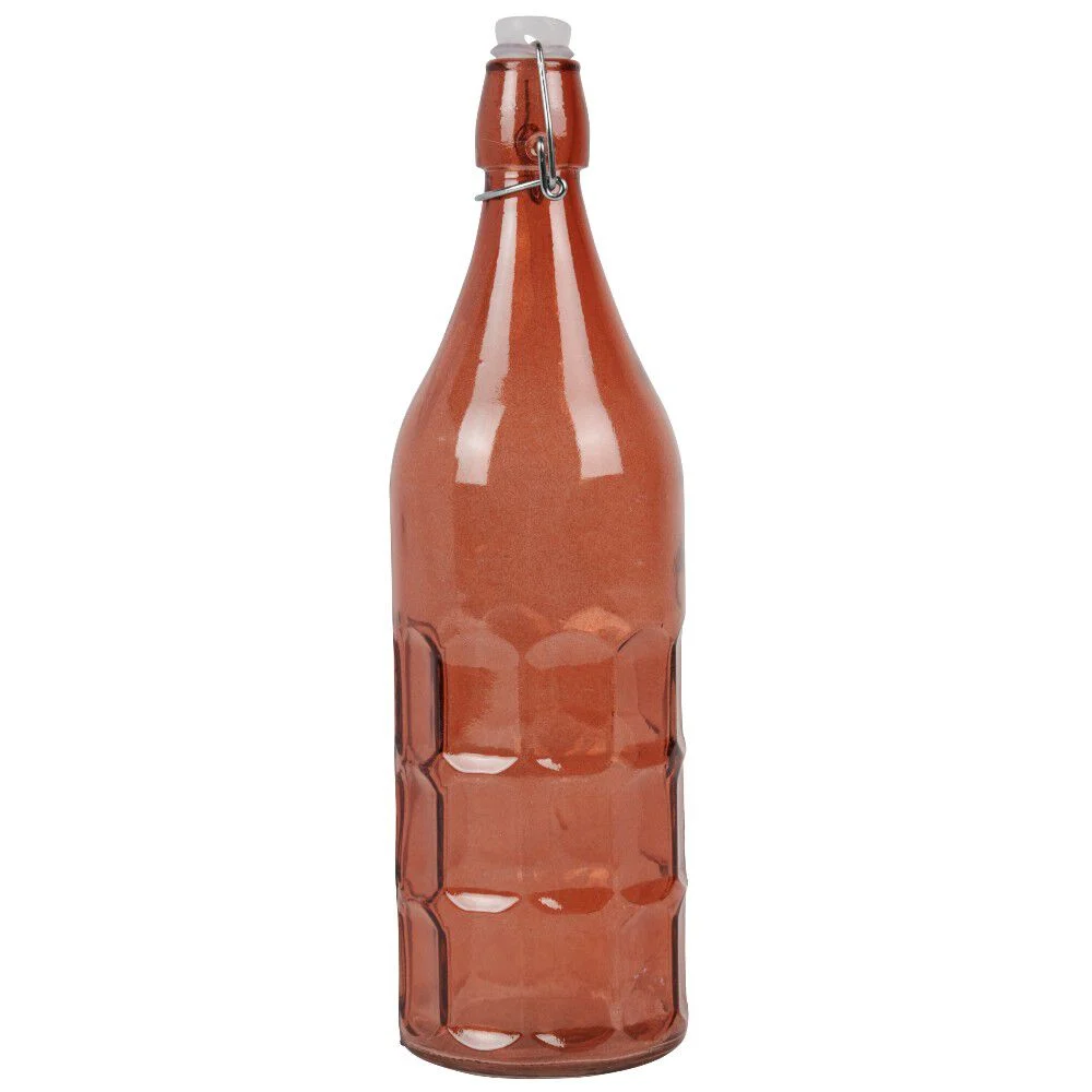 Bouteille en verre colorée 1 L