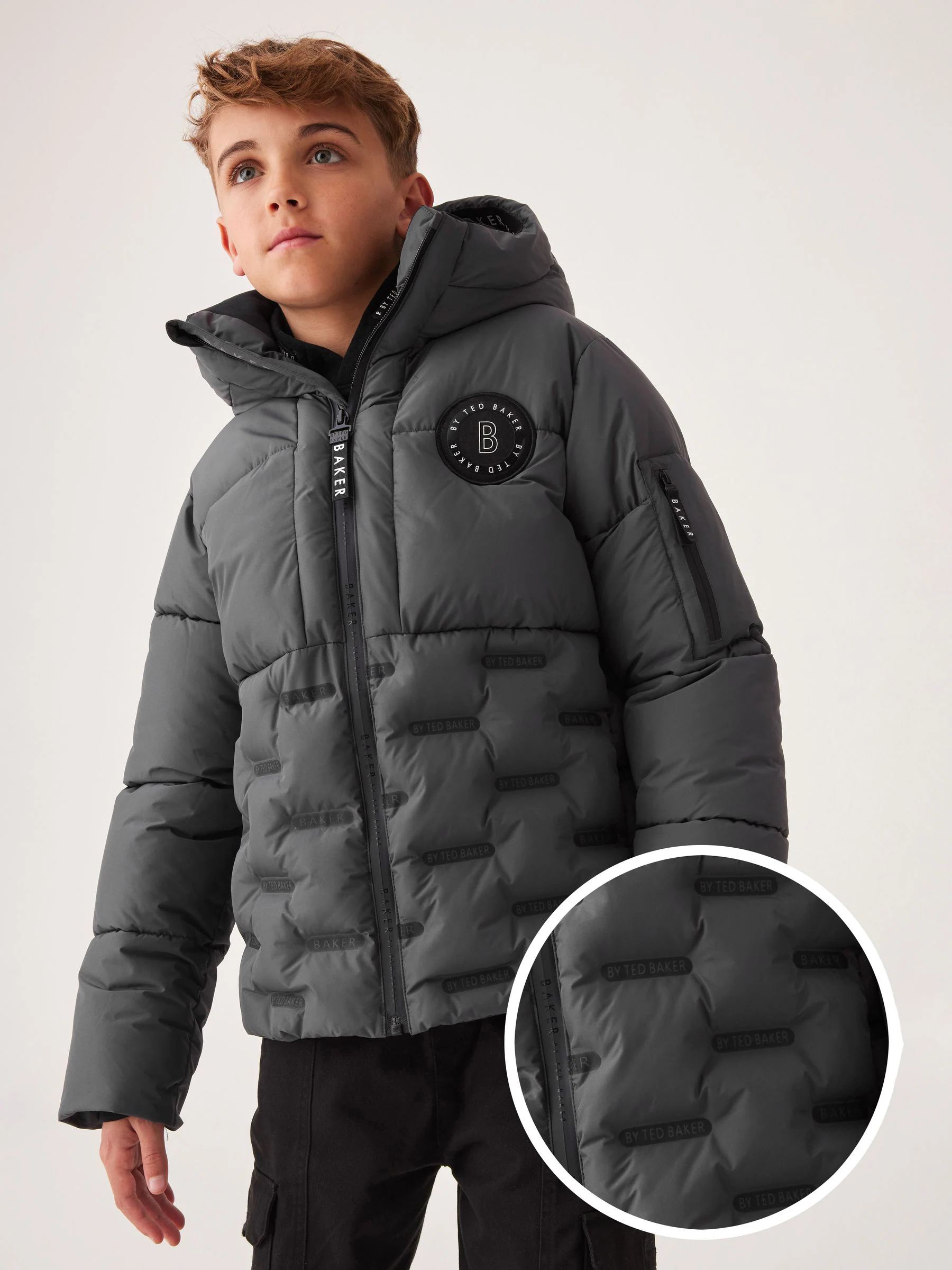 Grijs - Baker by Ted Baker regenbestendige Heatseal jassen