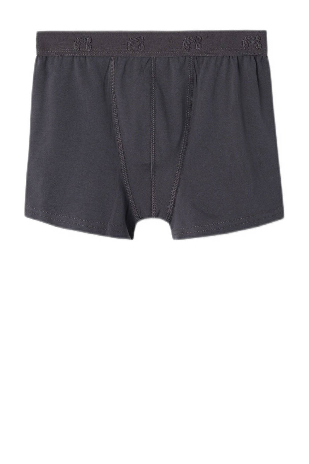 boxershort Iron Space - set van 3 donkergrijs/blauw