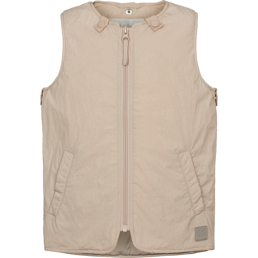Køb MarMar Ridé Cream Taupe Orvella Vest Outerwear