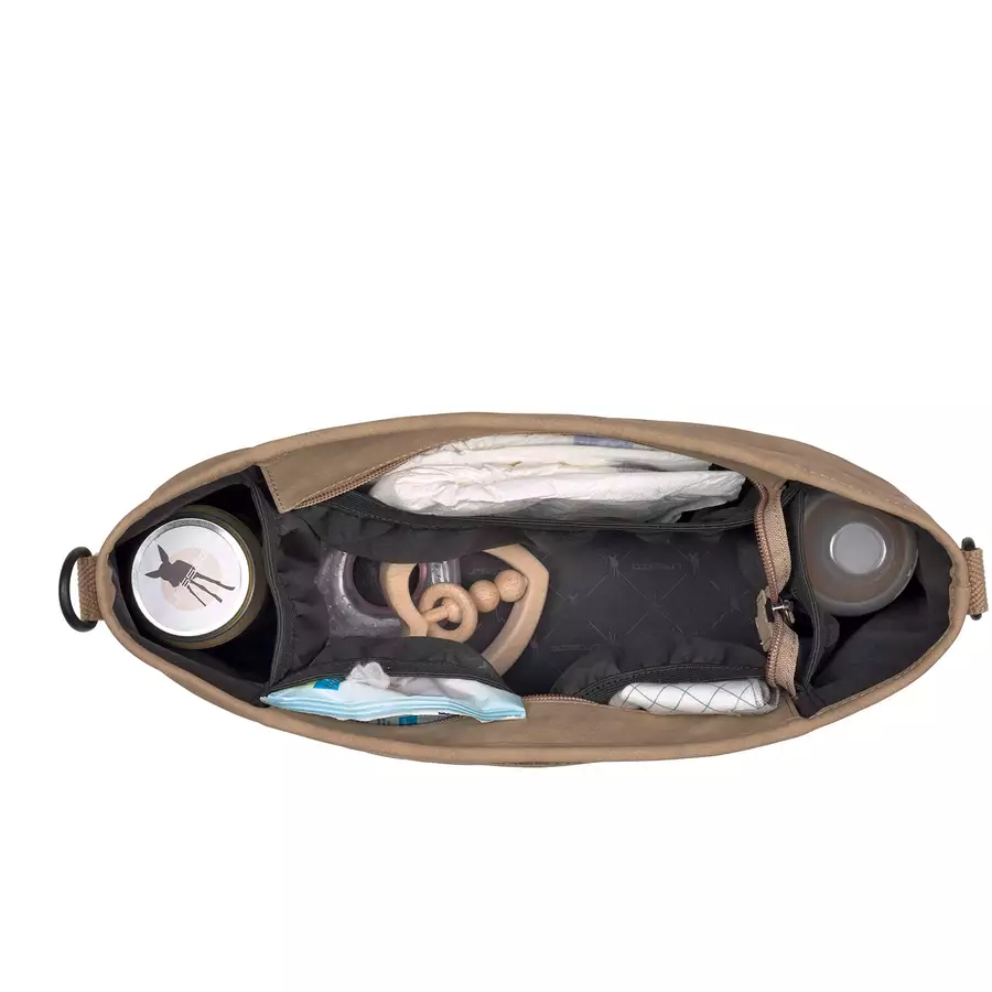 LÄSSIG Kinderwagentasche Tender für Buggy Organizer camel