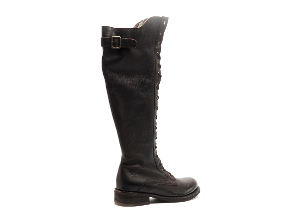 Felmini bottes plates femme a685 marron