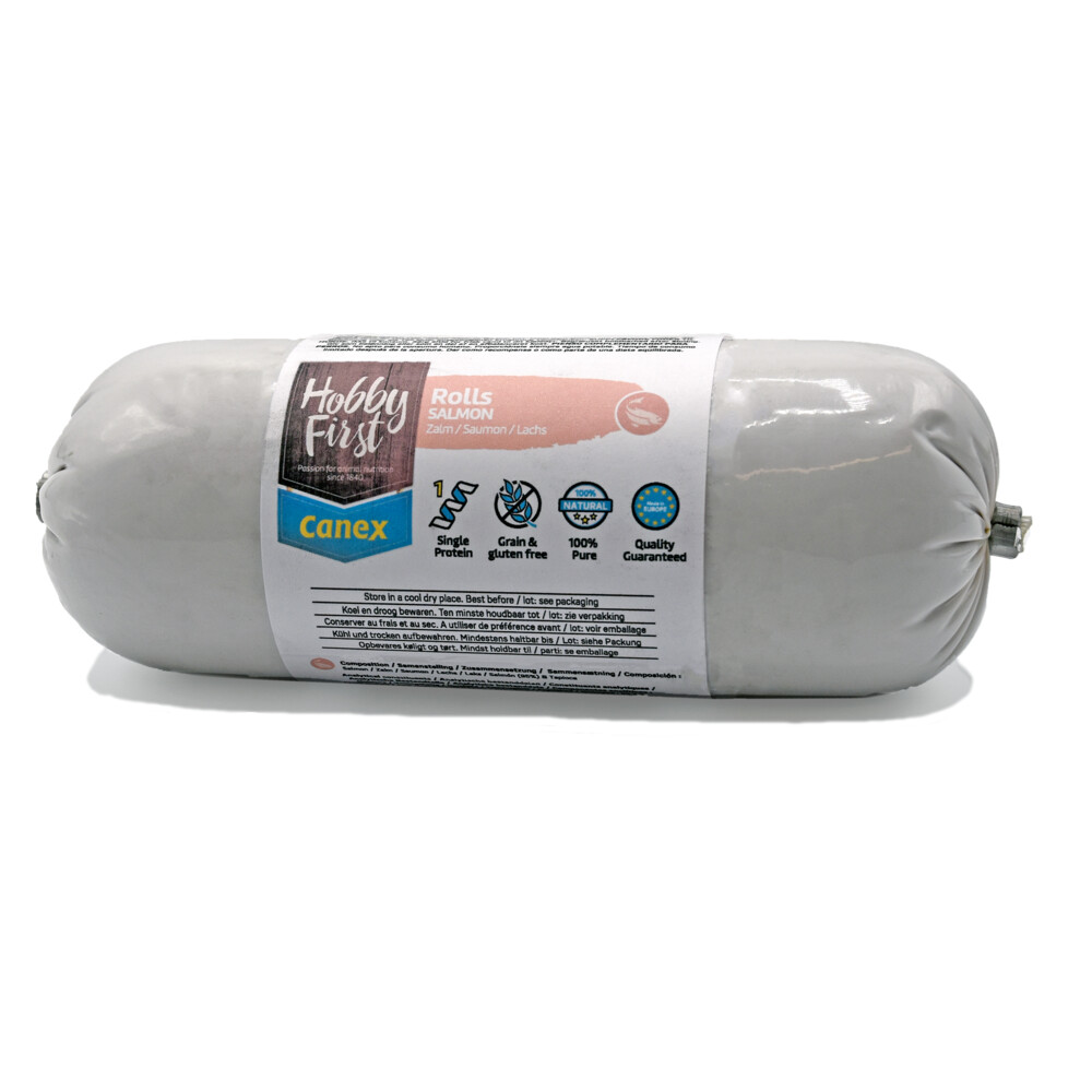 HobbyFirst Canex High Protein Roll Zalm400 gr