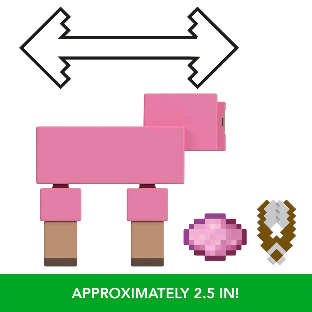 Minecraft Core 8cm Actionfigur - Gefärbtes Schaf