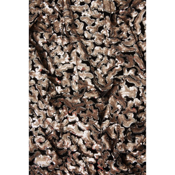Atelier Veritas-Paillet velours leopard stof - per meter