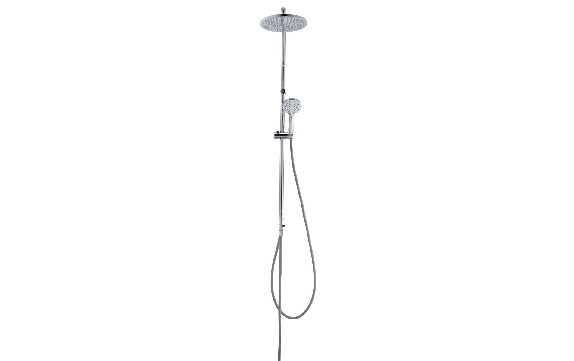 Duschsystem Naiad Turn, Verchromt<br>Duschsystem für Duschen und Badewannen