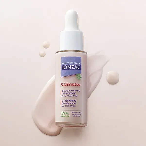 Sérum concentrado firmador orgânico sublimativo de água termal Jonzac 30ml