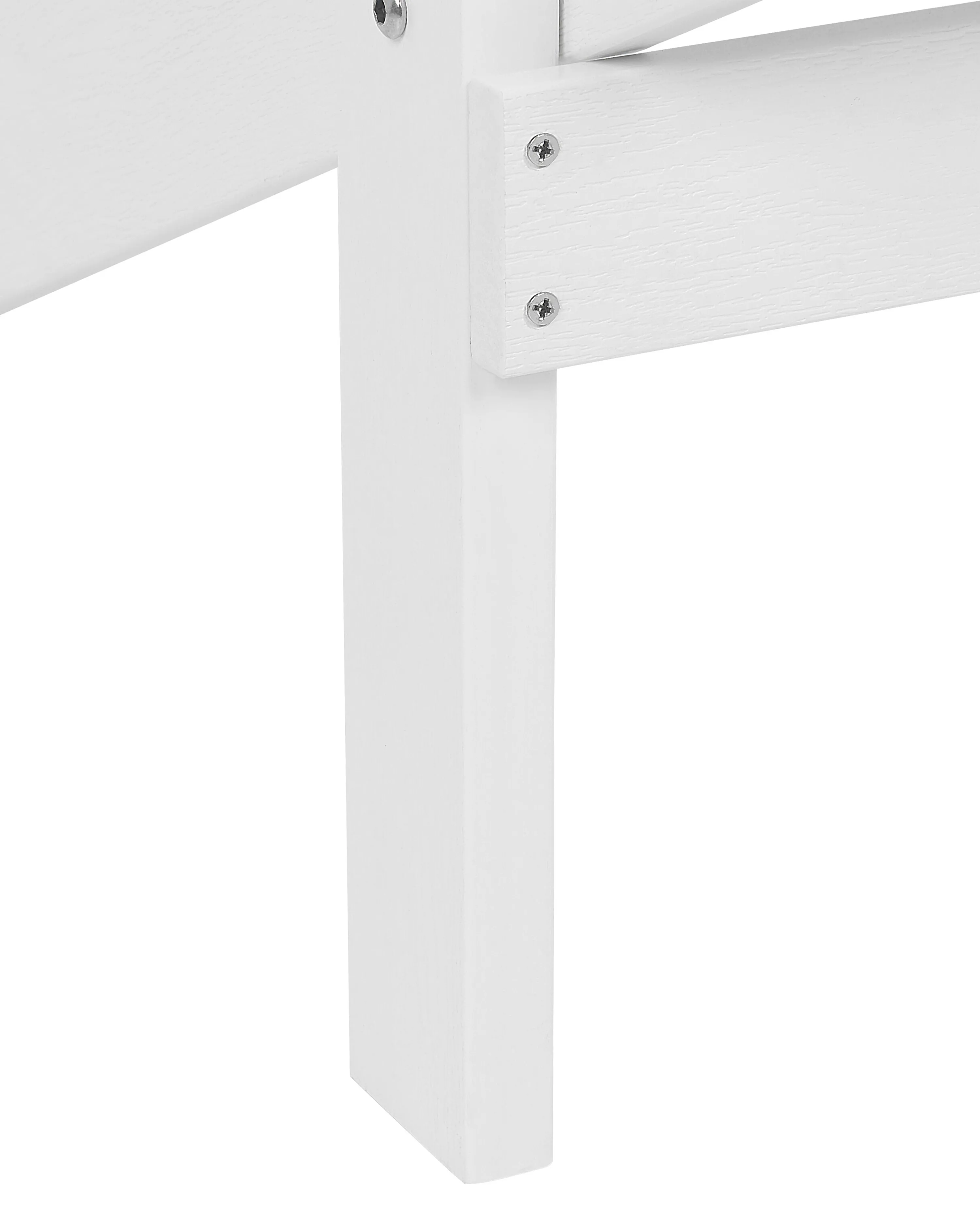 Tuinstoel ADIRONDACK met voetenbank Wit
