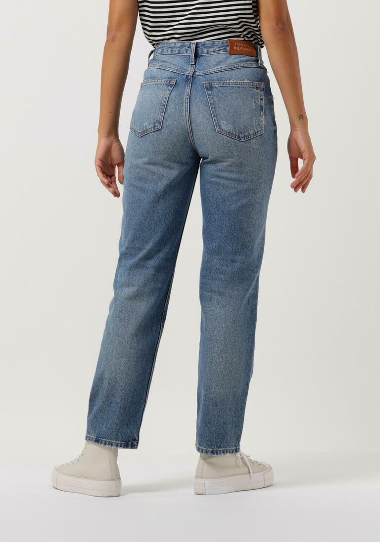TOMMY HILFIGER blauwe tommy hilfiger straight leg jeans new classic straight hw a babe