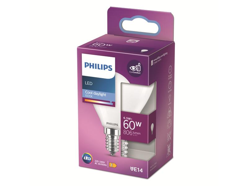Philips Lampe LEDcla60W E14 CDL P45 FR ND SRT4 Classic LED E14 Lampe