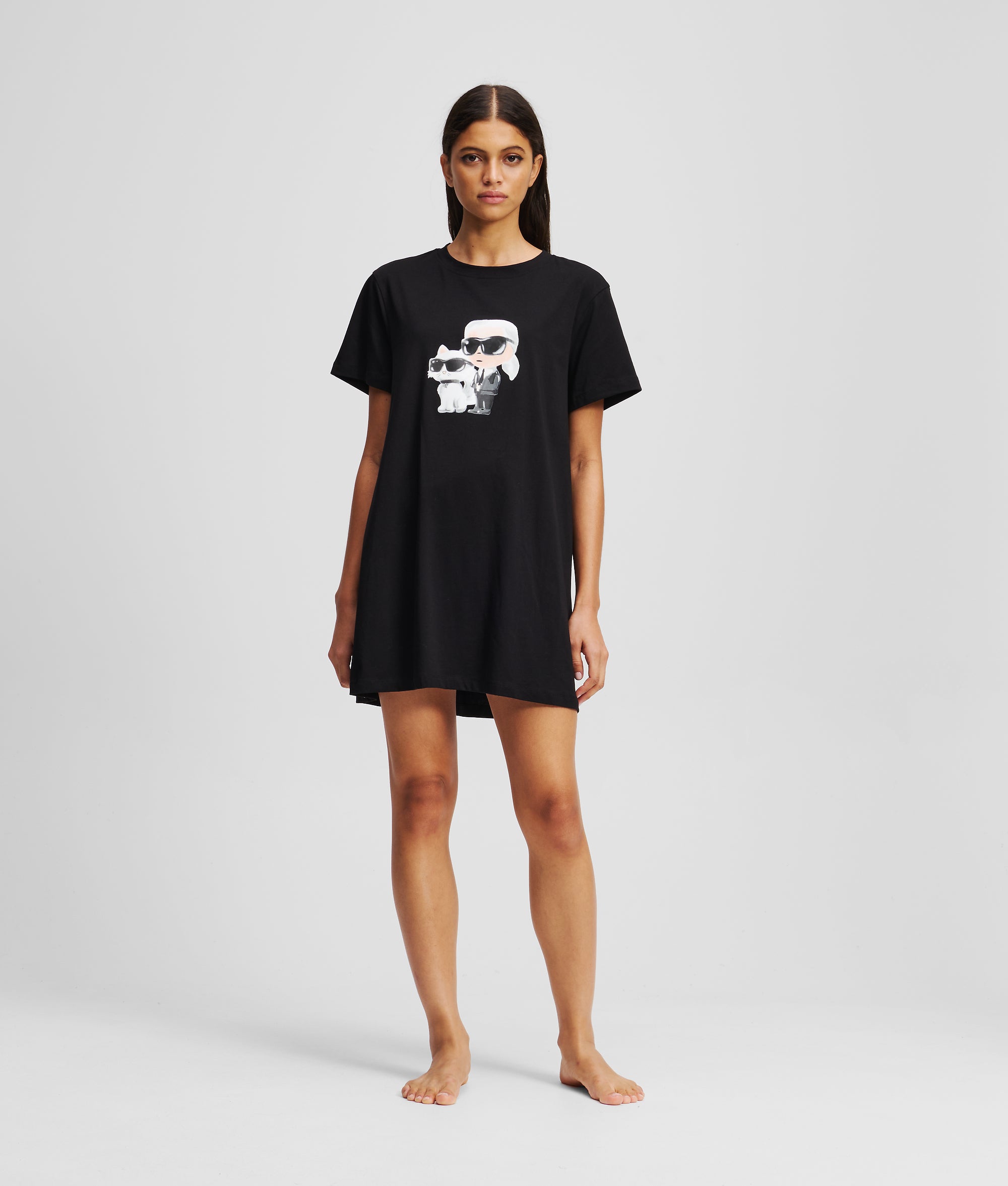 Ikon T-shirt pajama jurk
