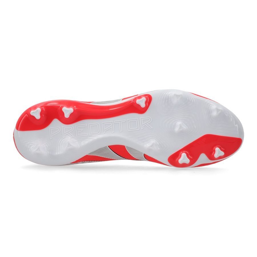 adidas Predator League FG/AG Pure Victory - Lucid Red/Blanc/Noir