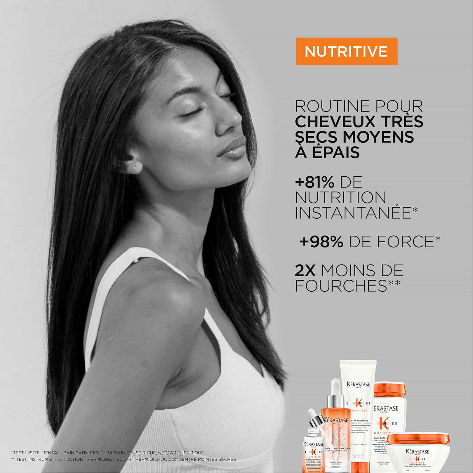 Bain satin riche Nutritive 250 ml