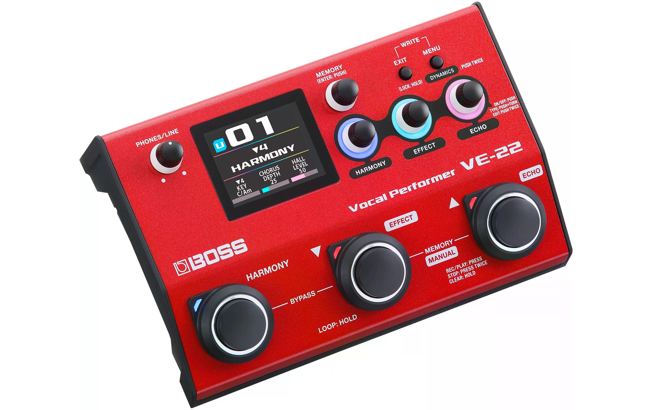 Effektgerät VE-22<br>Vocal Performer Multi-Effekt
