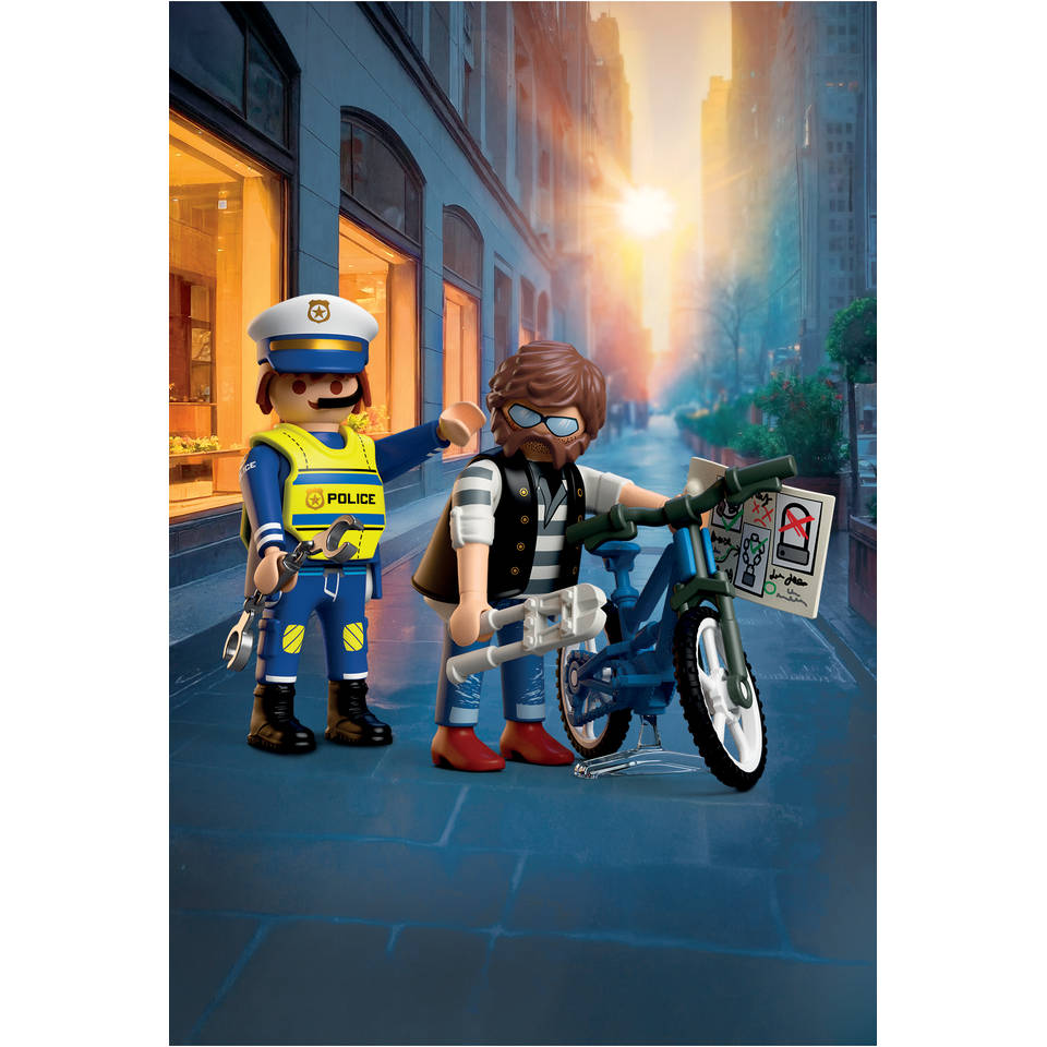 PLAYMOBIL City Action fietsendiefstal 72076