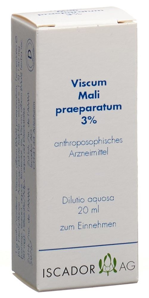 VISCUM praeparatum Tropfen 3 % zum Einnehmen Fl 20 ml