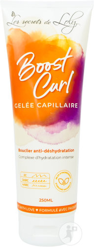 Les Secrets de Loly Boost Curl Gelée Capillaire Bouclier Cheveux Secs Bouclés 250ml