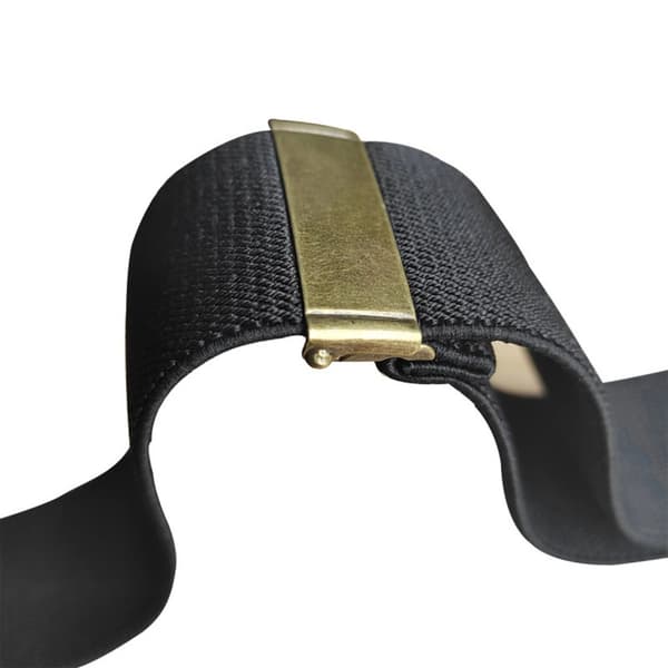 INF 4 Clips X Shape Justerbar Elastisk Suspender