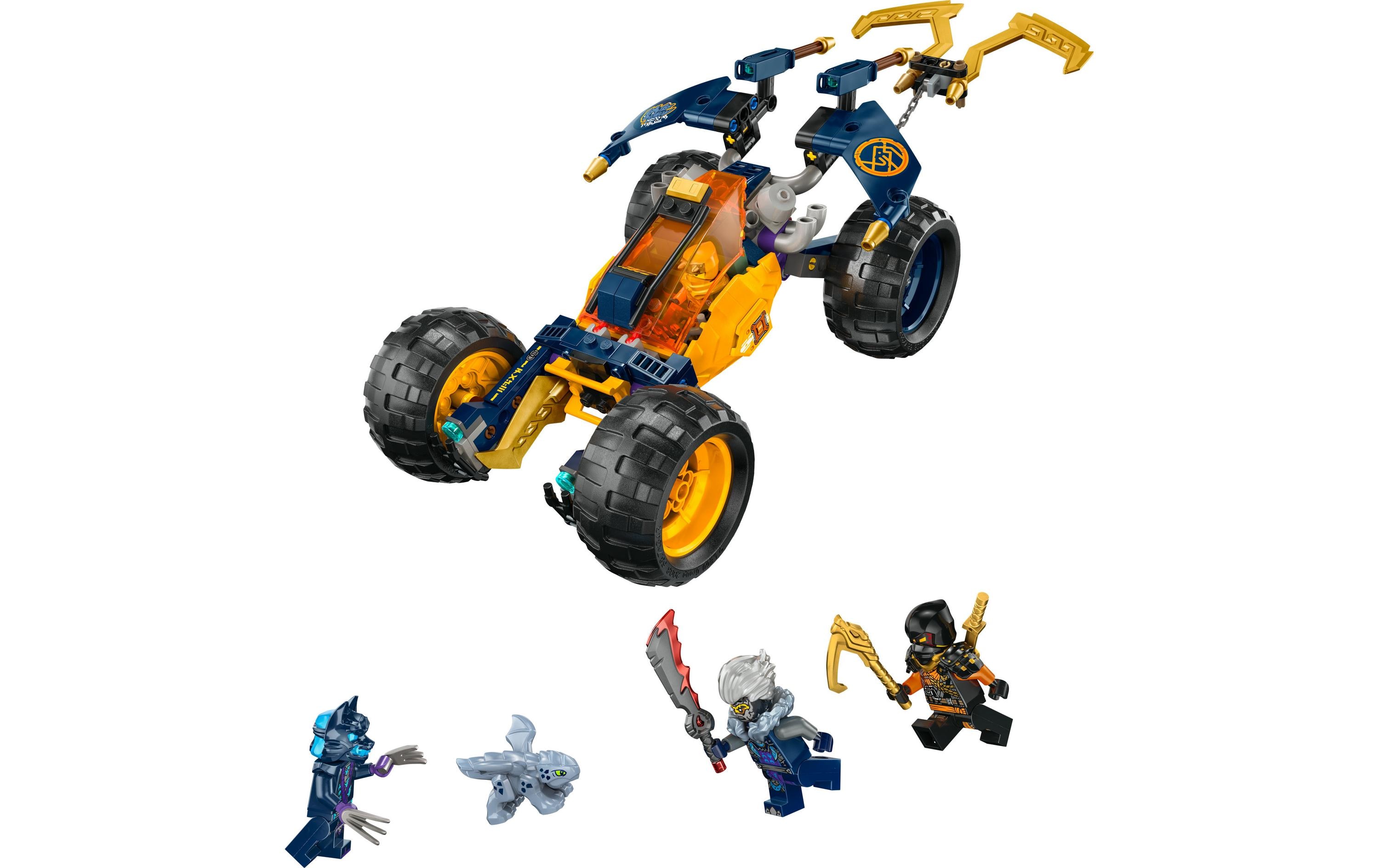 Ninjago Arins Ninja-Geländebuggy 71811Ninja-Spielset mit Spielzeugauto