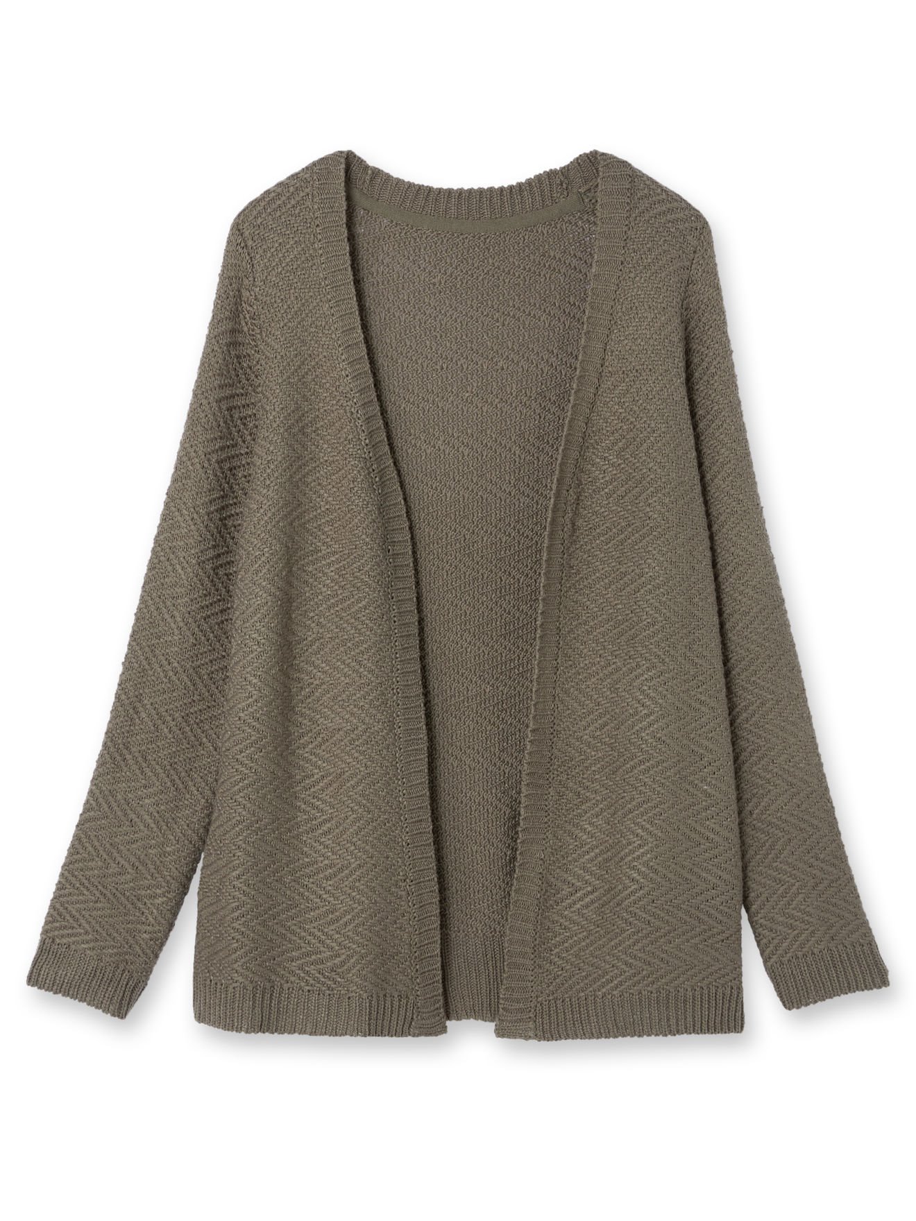 Gilet en maille ruban