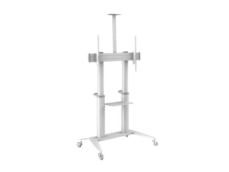 PureMounts TV-Trolley PDS-0013C PureMounts DS, Weiss TV Standfuss – Tilt – VESA 200-1000, weiss