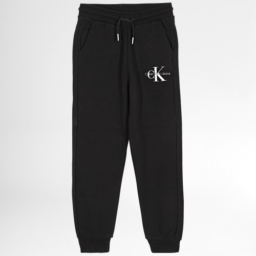 Pantalon Jogging Enfant Monogram Logo 0285 Noir