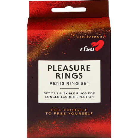 RFSU Pleasure penisring sæt