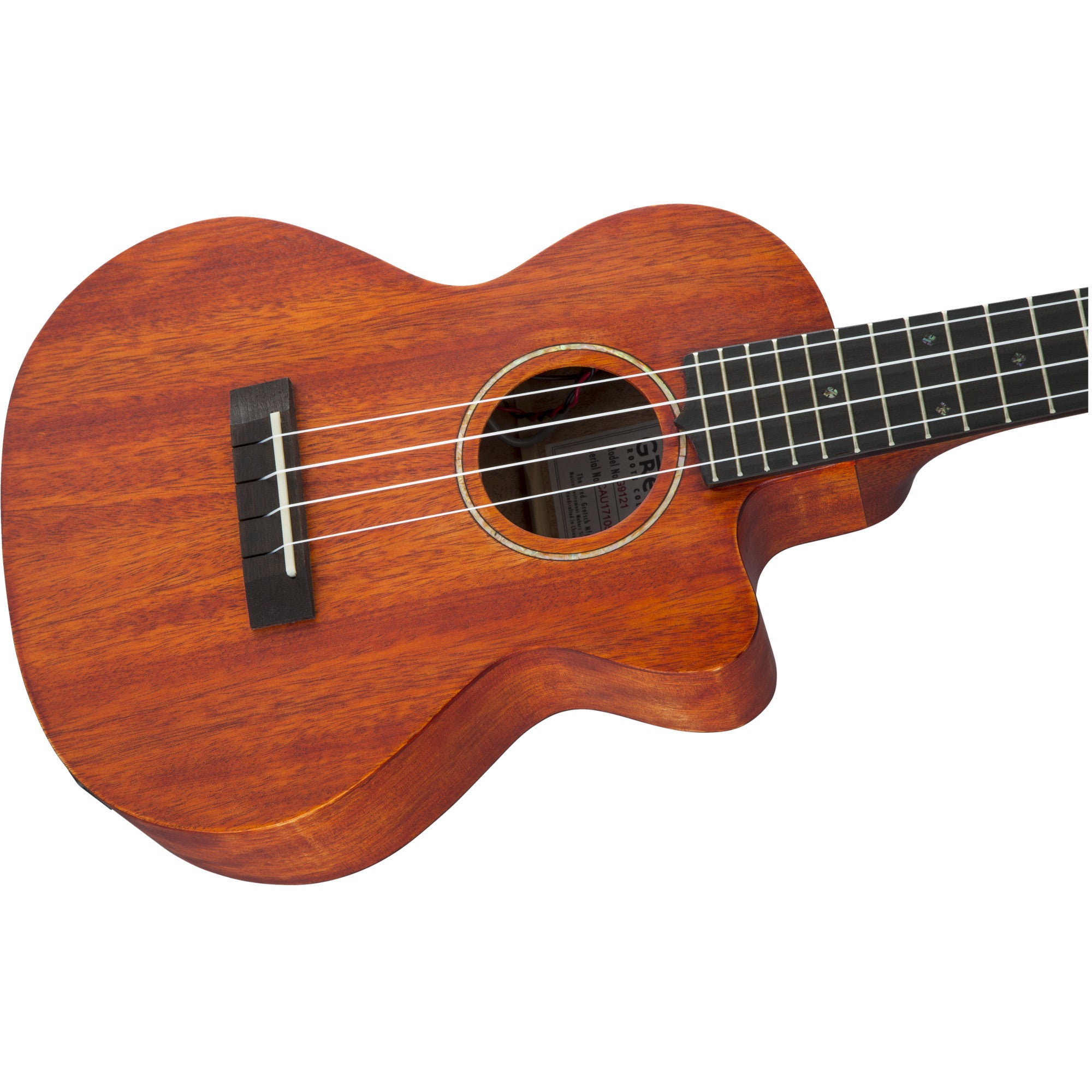 Gretsch G9121 A.C.E. Tenor Ukulele elektrisch-akoestische tenor ukelele met gigbag